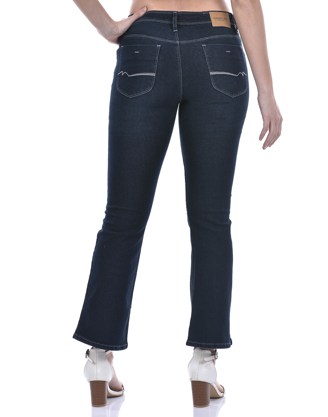 Numero Uno Women Solid Dark Blue Jeans